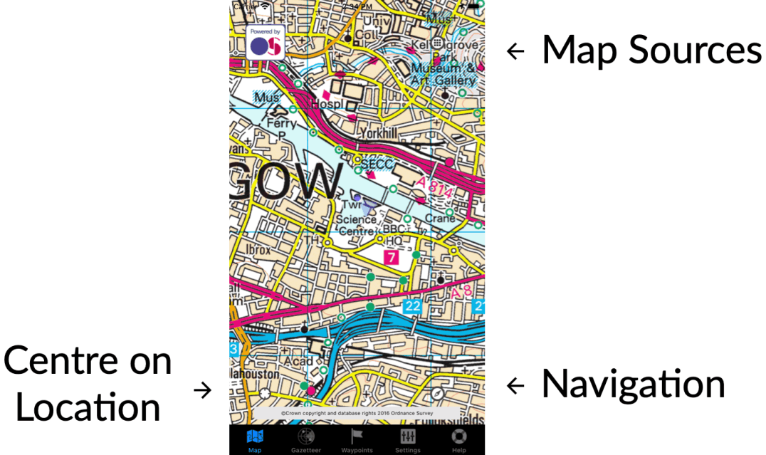 Map Screen