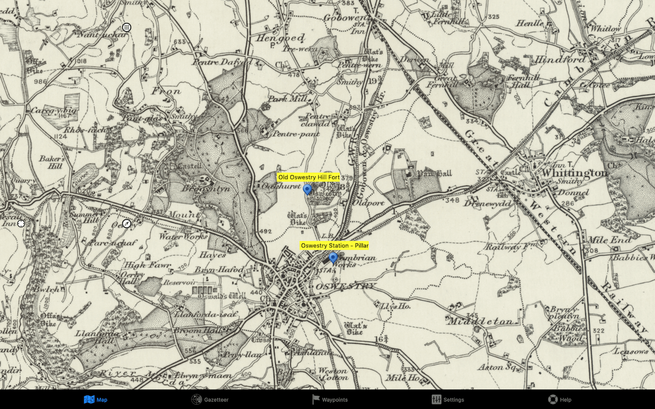 Outside Maps Historic Mapping